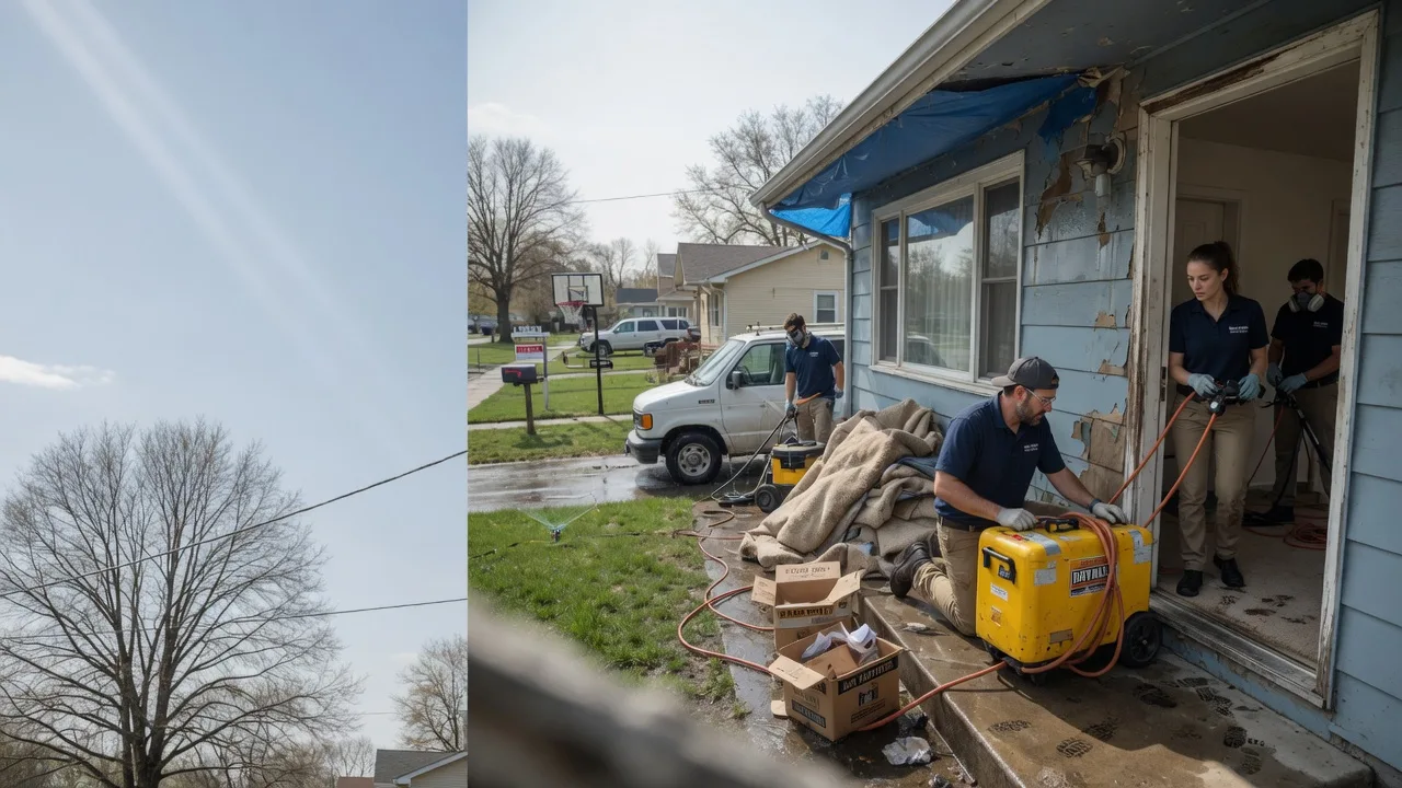 Basement Flood Cleanup in Correctionville, IA near me
